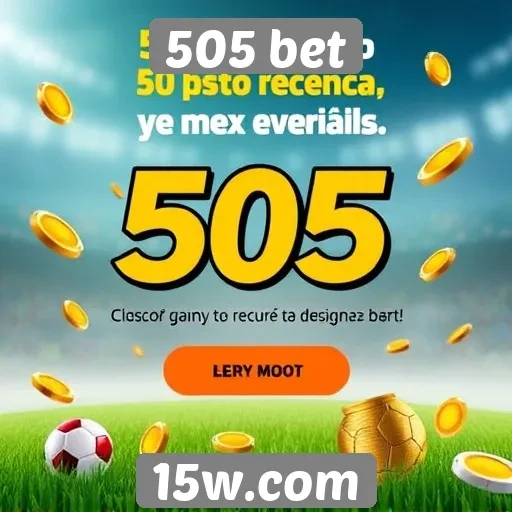 Recursos promocionais atraentes da 505 bet