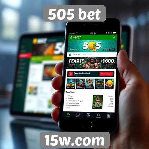Acessibilidade do site 505 bet em dispositivos móveis