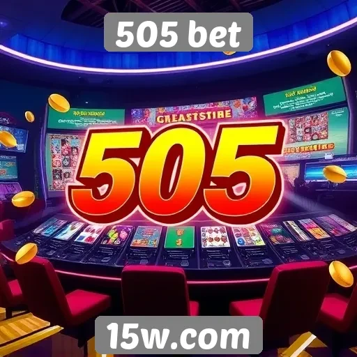 Variedade de jogos disponíveis na 505 bet